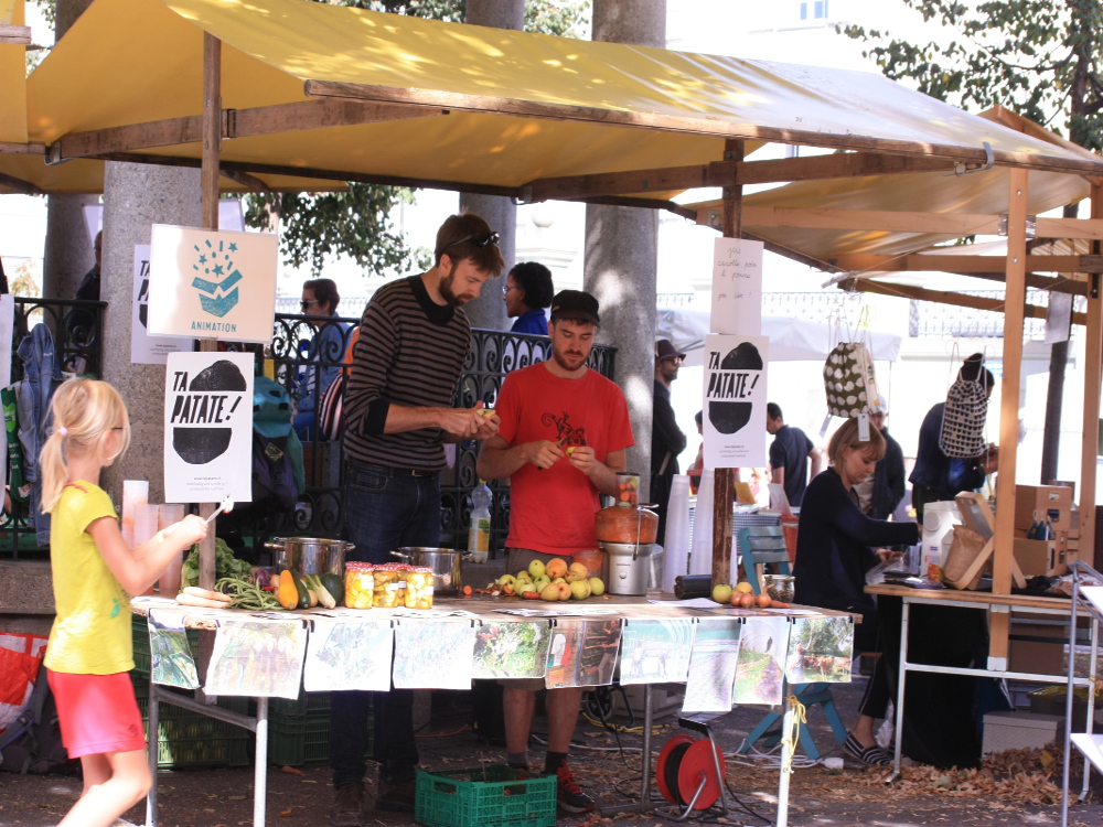 Bio-Markt in Fribourg